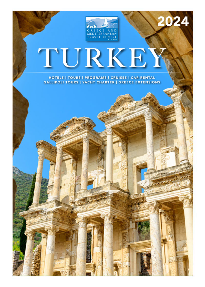 greek travel brochure